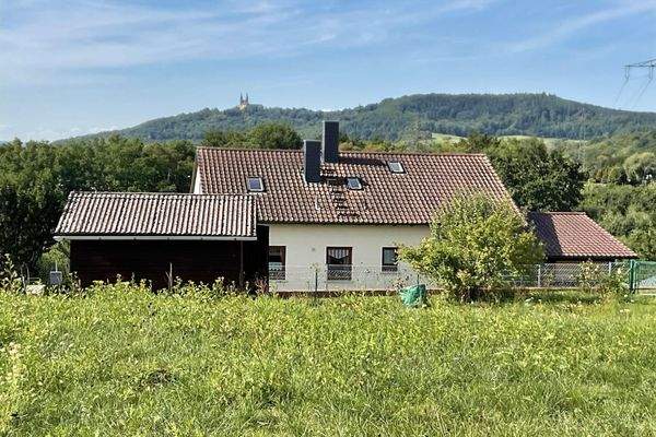 Blick auf Kloster Banz