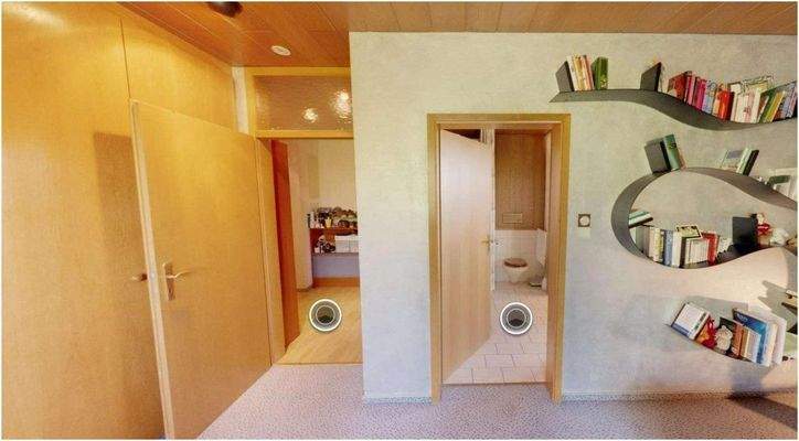 Eines der Schlafzimmer