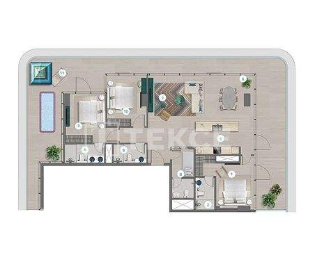 Luxury Apartments with Direct Sea Views on Al Marjan Island