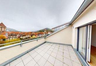Dachterrasse mit Weitblick auf Wertheim