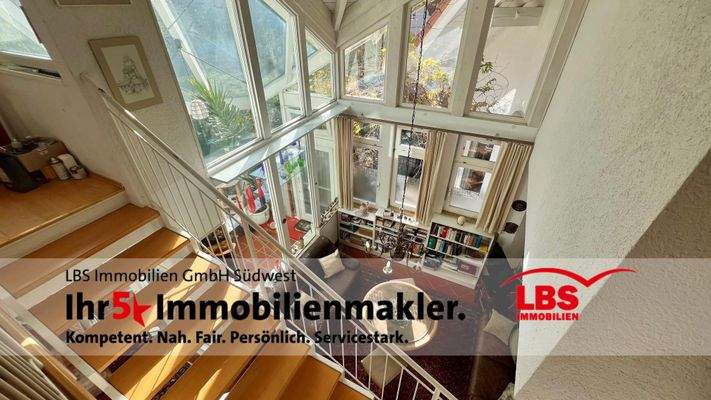 Blick vom OG ins EG ab Galerie