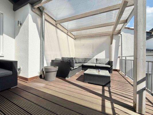 Balkon hinteres Haus