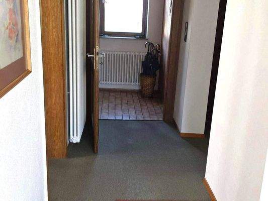 Windfang Hauseingang