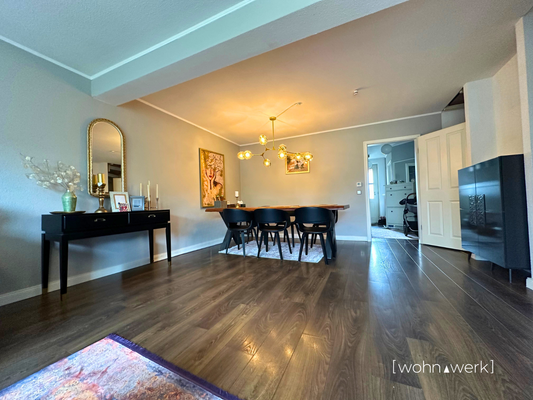 Esszimmer Blick aus dem Wohnzimmer