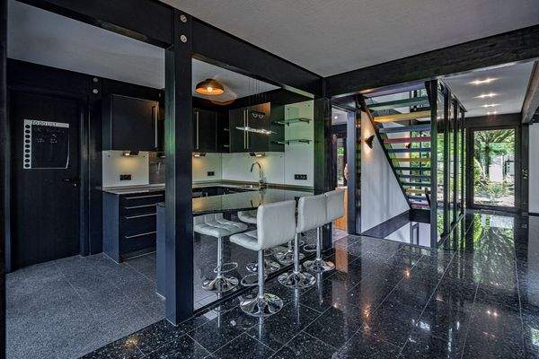 Oder wie wärs mit einem Kaffee an der Küchenbar?