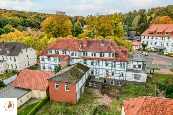 Bad Rehburg-Drohne vor Sanierung