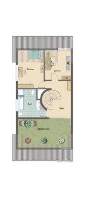 Grundriss Dachgeschoss