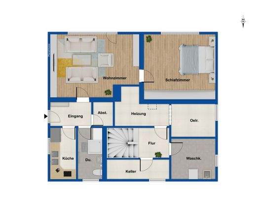 Grundriss Souterrain