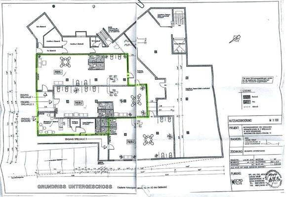 Grundriss UG_verfügbare Flächen markiert