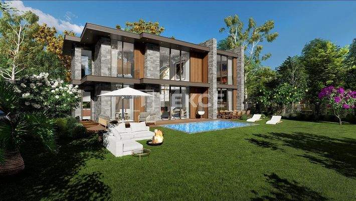 Close to the Airport Triplex Villas for Sale in Tuzla