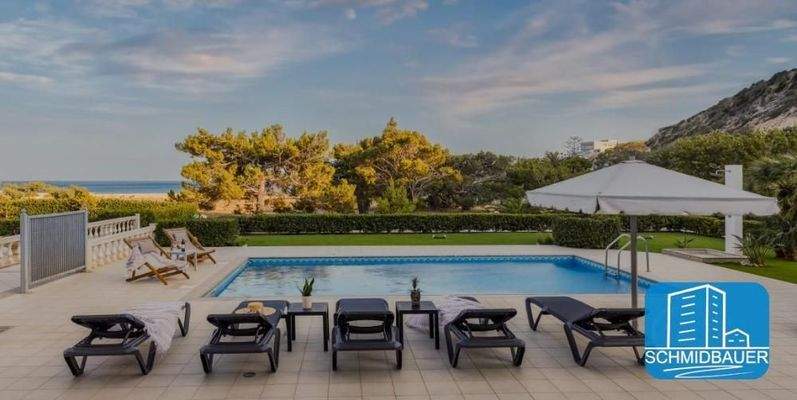 Kreta, Agios Ioannis: Zwei moderne Villen mit Meerblick in Ostkreta