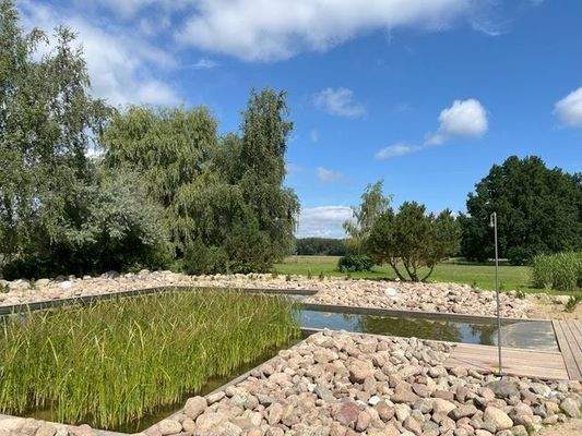 Erneuerter Badeteich