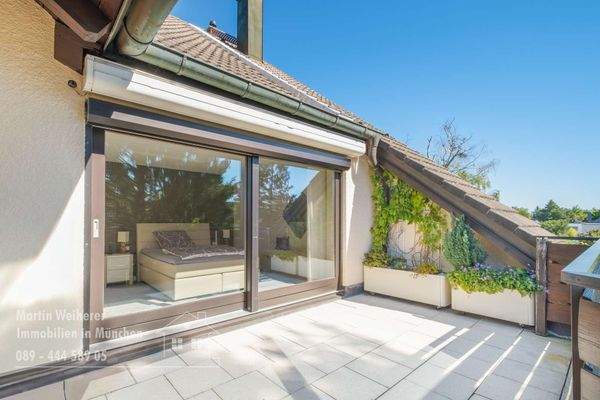 Schlafzimmer Terrasse