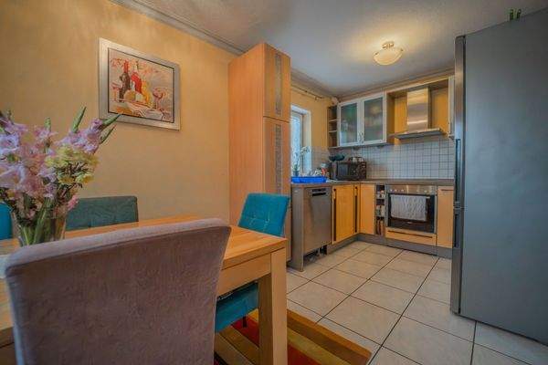 Essbereich und Küche