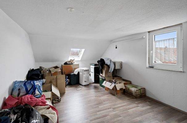 ausgebautes Zimmer in Bühne