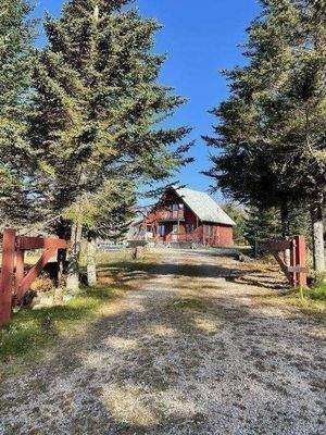 Haus in der Parzellierung