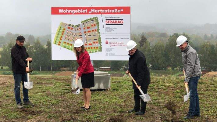 Spatenstich am 09.10.2020