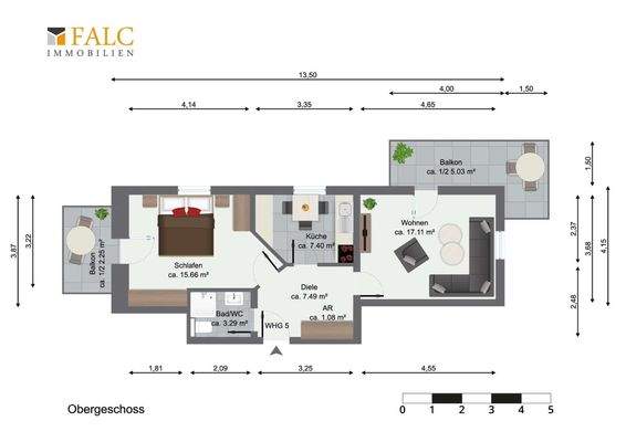 optimierter Grundriss
