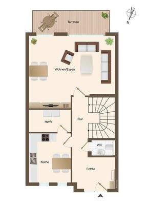 Grundriss Erdgeschoss