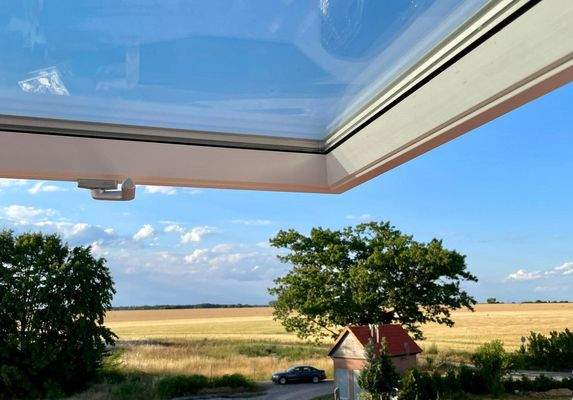 Weitblick über Felder