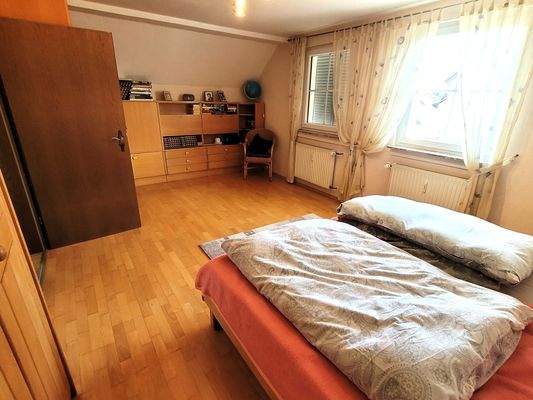Schlafzimmer im Dachgeschoss