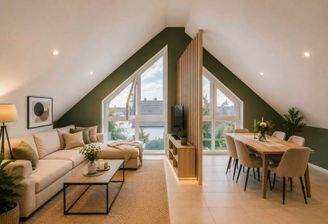 Wohnzimmer_Esszimmer_Homestaging