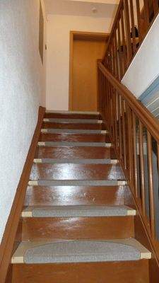 Aufgang ins Dachgeschoss