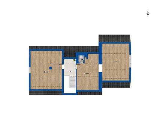 Grundriss Obergeschoss