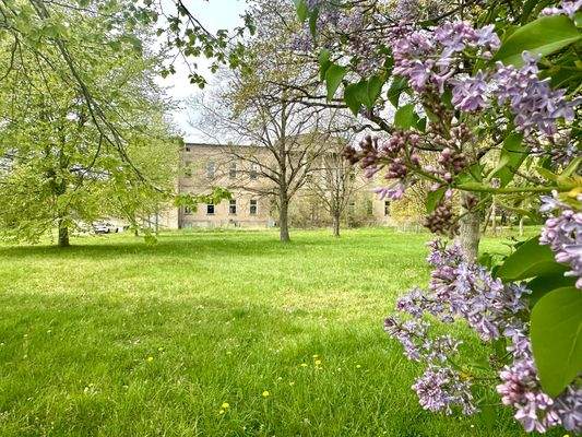 Ansicht vom Park aus