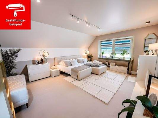 Wohnen DG ... Alternativ als Schlafzimmer