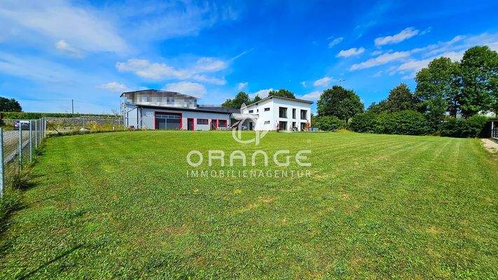 Frontansicht inkl. Garten