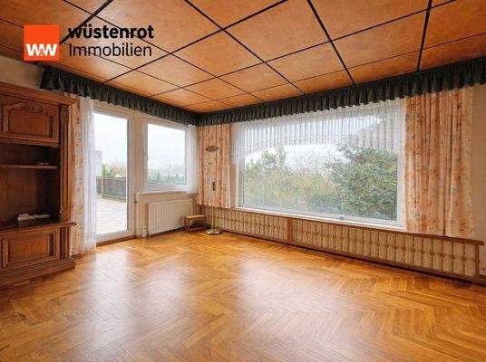 Terrassenzugang vom Wohnzimmer