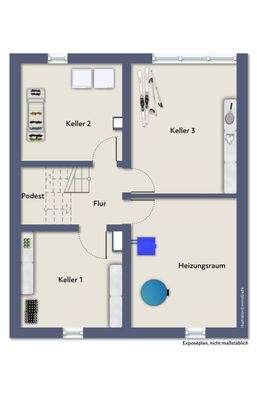 Grundriss Kellergeschoss