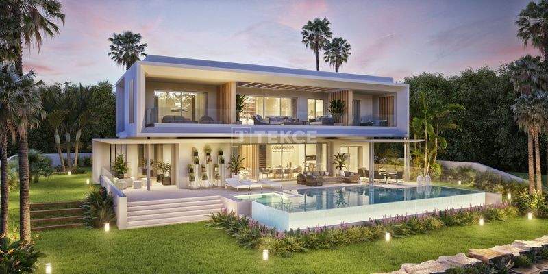 Panoramic Sea View Chic Design Villas in Ojen Malaga