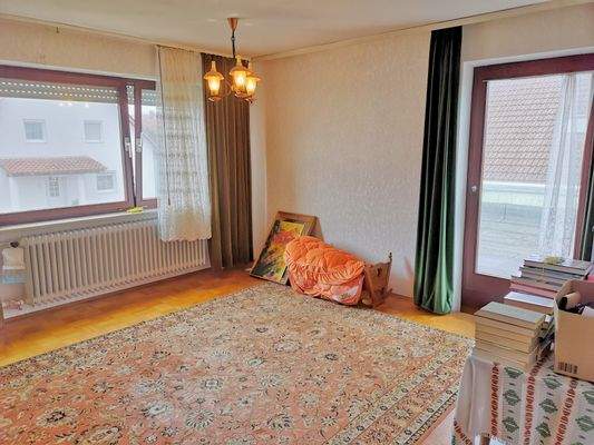 Schlafzimmer mit Terrasse OG