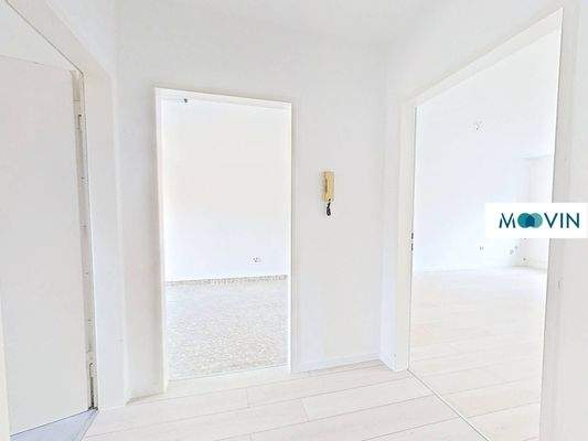 Ansicht I: Flur mit Abstellraum