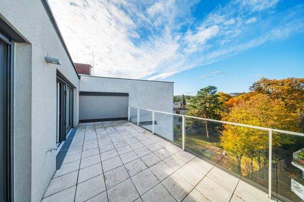 Terrasse im Innenhof
