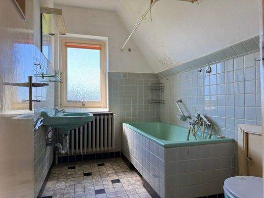 Badezimmer Dachgeschoss