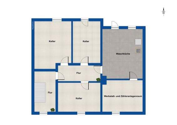 Grundriss Kellergeschoss