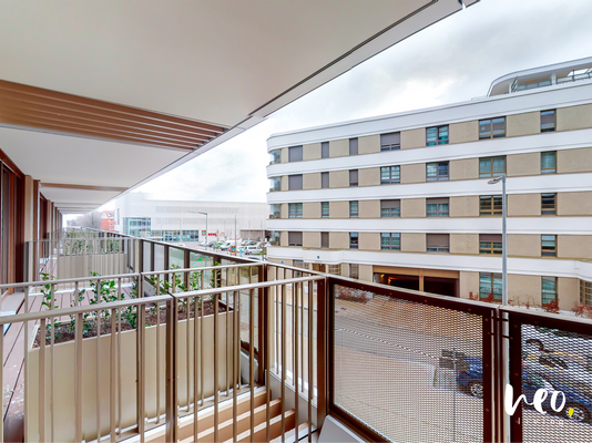 Balkon in Südausrichtung