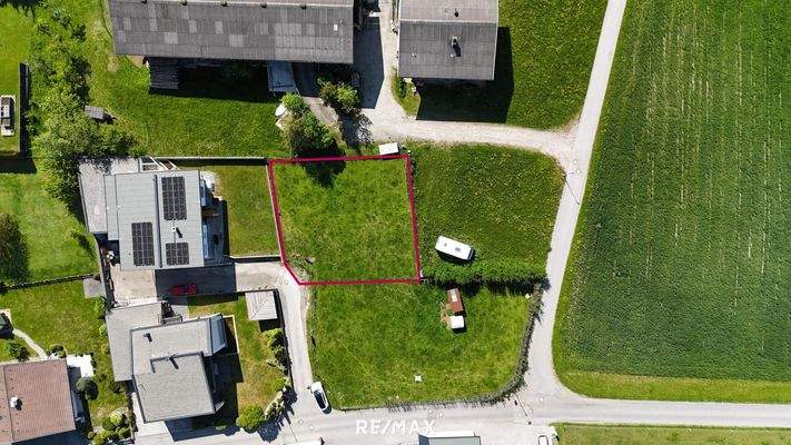 Mieming - Grundstück - Luftaufnahme