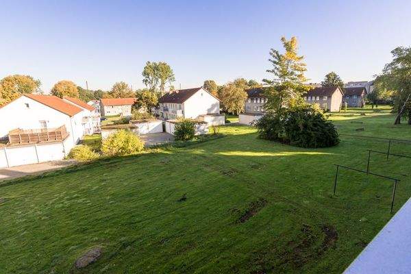 Blick aus dem Fenster