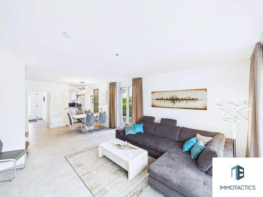 Wohnzimmer Musterhaus