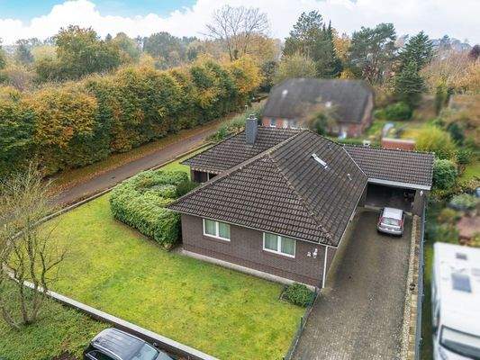 Blick auf die Immobilie