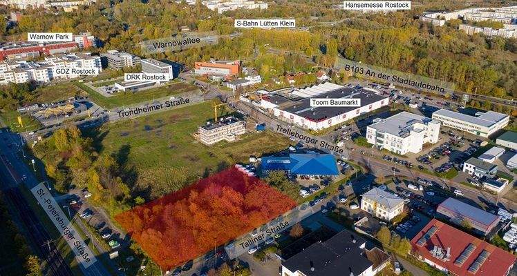 Lageplan Grundstück