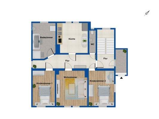 Grundriss Erdgeschoss