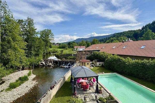 Ausblick Balkon Kinderzimmer