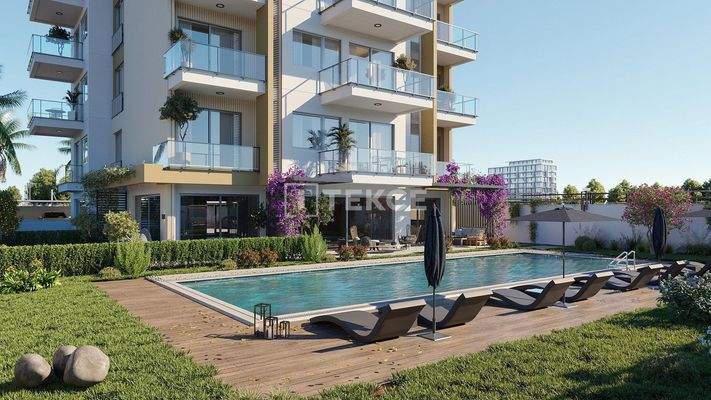 Stylish Apartments in Kestel Alanya, 200 m from the Beach
