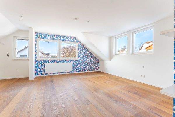 Schlafzimmer mit Ankleidebereich