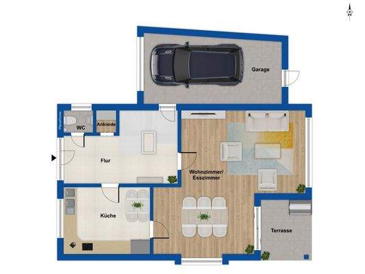 Grundriss Erdgeschoss